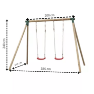 Houten Schommel Bernadette 335 cm 