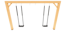 Houten Authentieke Schommel Tarzan Douglas - 400cm