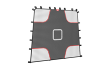 Voetbal-doelnet M voor BERG PlayBase met 4 trefzones