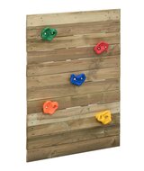 Houten Speeltoestel Irma Small - Met Blauwe Glijbaan - Compact