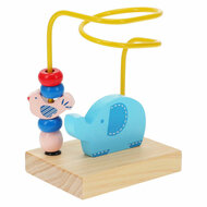 Houten Kralen Doolhof - Olifant