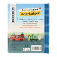 Puzzelboek Voertuigen - 5 Legpuzzels