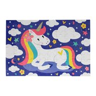 Glow in the Dark Puzzel Unicorn, 100st.