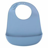 Siliconen Slabbetje Blauw