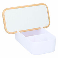Make-up Opberger met Spiegel, 25cm