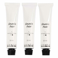 Gouacheverf Wit - 3x20ml.