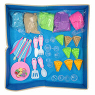 Speelzand Taartjes &amp; Toetjes met Speelmat, 1kg