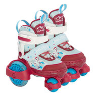 HUDORA Rolschaatsen My First Quad LED Eenhoorn, Maat 26-29