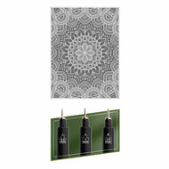 Stippenkunst op Doek Mandela - 40 x 30 cm - incl. Fineliners