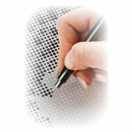 Stippenkunst op Doek Mandela - 40 x 30 cm - incl. Fineliners