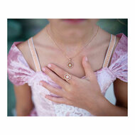 Sneeuwvlok Ketting &amp; Ring Set - 2st.