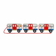 Bigjigs Houten Londen Trekbus