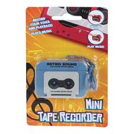 Sleutelhanger Cassetterecorder - 5,5cm