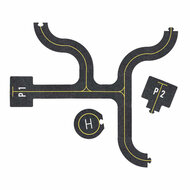 Goki Speelset Wegdelen Vliegveld met Accessoires - 26dlg.