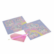 Creatieve Set Diamantmoza&iuml;ek Eenhoorn, 6dlg.