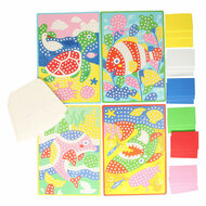 Moza&iuml;ek Collage Onderwaterwereld Knutselset