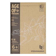 Houten Bouwpakket Dino 3D Stegosaurus