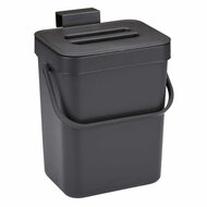 Afvalbak Keuken 3L Zwart