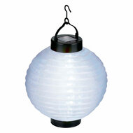 Solar Lampion Wit, 20cm