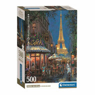 Clementoni Legpuzzel Night at the Eiffel Caf&eacute;, 500st.