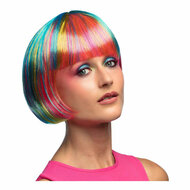 Gekleurde Pruik Pebbles
