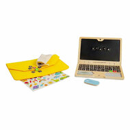 Bigjigs Houten Speelgoed Laptop Set, 95dlg.