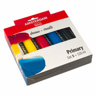 Amsterdam Standard Series Acrylverf Primaire Set 120ml, 5dlg.