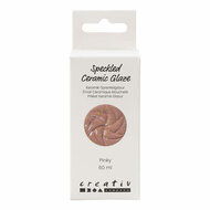 Gespikkeld Keramiek Glazuur 999-1060 C Dekkend Pinky - 60ml