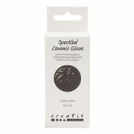 Gespikkeld Keramiek Glazuur 999-1060 C Dekkend Tutto Nero - 60ml