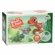 Gieten &amp; Schilderen Dino 3D