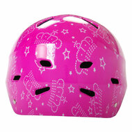 Fietshelm Skatehelm Roze Koningin