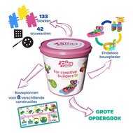 Clics Bouwblokken - Glitter Bouwset 8in1