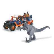 Dickie Dino Jeep met Trailer Speelset