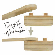 Houten Balanscircuitset, 8dlg.