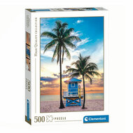 Clementoni Legpuzzel Kunstwerken Caf&eacute;terras bij Nacht, 500st.