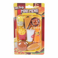 Speelset Fast Food Mini Menu