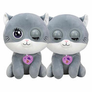 Silverlit Winksies Blauwe Kat Interactieve Knuffel