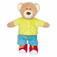 Goki Teddy Brommel Leren Aankleden Knuffel