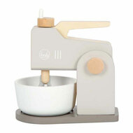 Small Foot - Houten Mixer Speelset Grijs "Tasty"