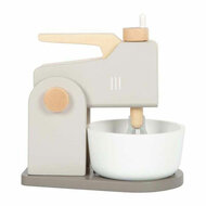 Small Foot - Houten Mixer Speelset Grijs "Tasty"