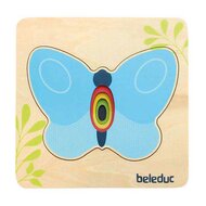 Beleduc Houten Lagenpuzzel Vlinder