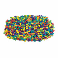 Colorations - Houten Moza&iuml;ek Vierkantjes, 1000st.