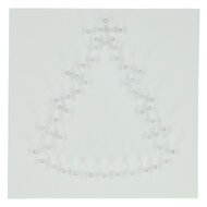 String Art Kerstboom met LED Lampjes