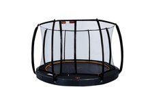 Avyna Trampoline FlatLevel &Oslash;365 met veiligheidsnet | Zwart