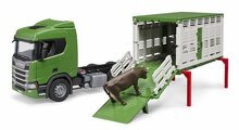 Bruder Scania R-serie veetransport + dier