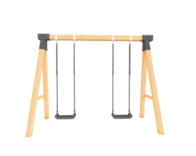 Basic houten douglas schommel - Flip Dubbel