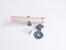 Telescoop 350 Pastel Roze/Grijs &ndash; Speelgoedtelescoop voor Speelhuis of Uitkijktoren