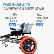 Skelter Berg Buzzy Nitro 2-In-1oranje/blauw/zwart