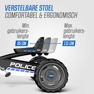 BERG skelter Buzzy Police met soundbox zwart 2-5 jaar zwart