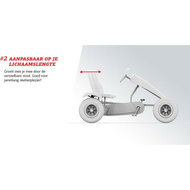 Skelter met BFR-systeem en XXL frame BERG Jeep Revolution XL groen